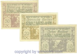 Hohenzell, J00389IIa, Serie 10, 20, 50 Heller; 1