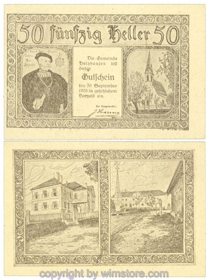 Holzhausen, J00396a, 50 Heller; 1