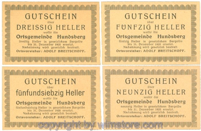 sn107086 Hundsberg, J00402SIBe, Serie 30, 50, 75, 90 Heller; 1