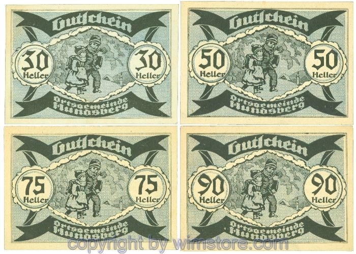 sn107090 Hundsberg, J00402SIIb, Serie 30, 50, 75, 90 Heller; 1