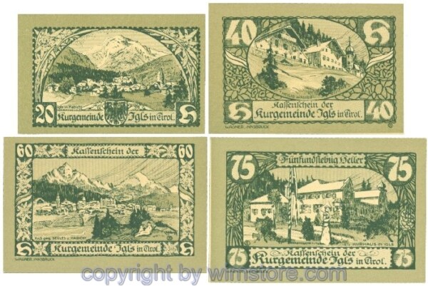 Igls, J00403a, Serie 20, 40, 60, 75 Heller; 1