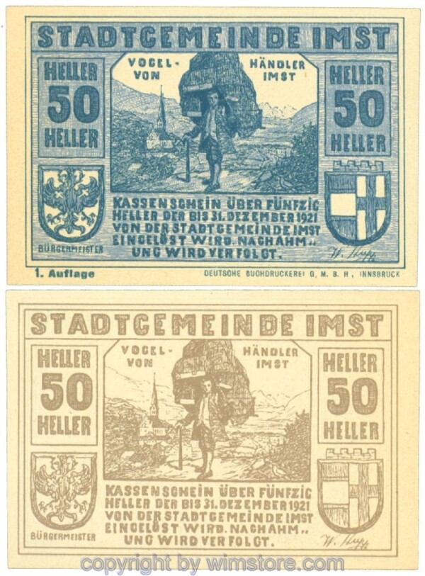Imst, J00405a, 50 Heller; 1