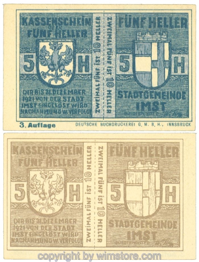 sn107151 Imst, J00405c, 5+5 Heller; 1