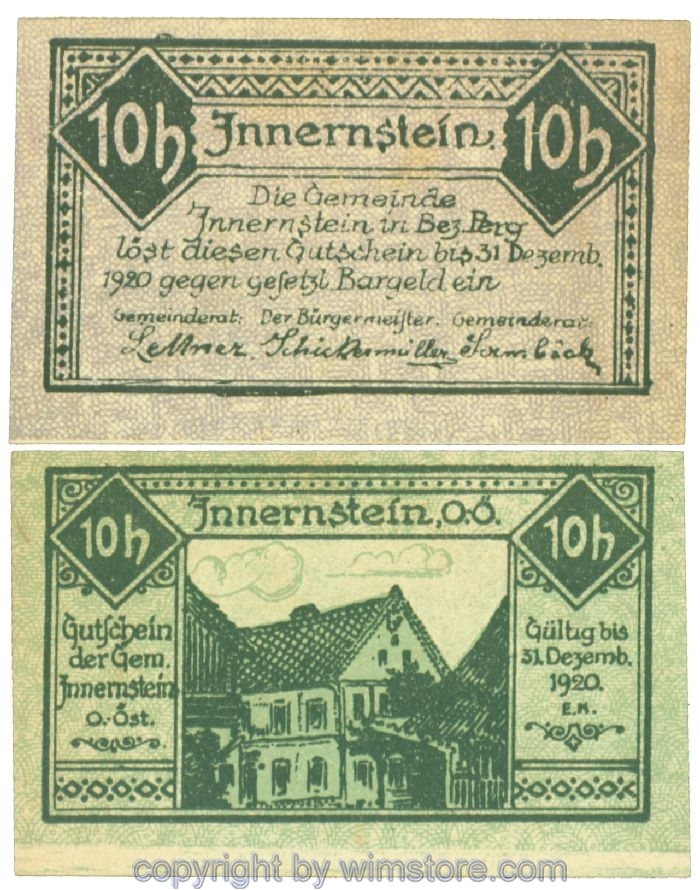 Innerstein, J00406, 10 Heller; 1