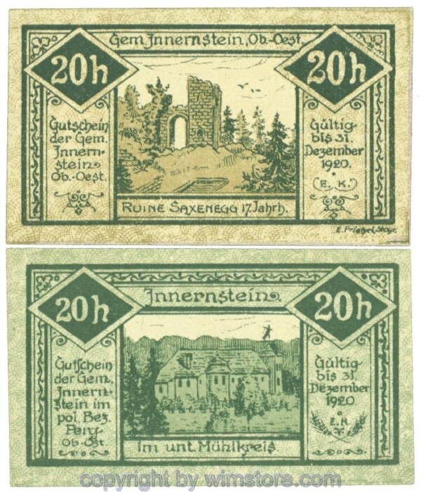 Innerstein, J00406, 20 Heller; 1