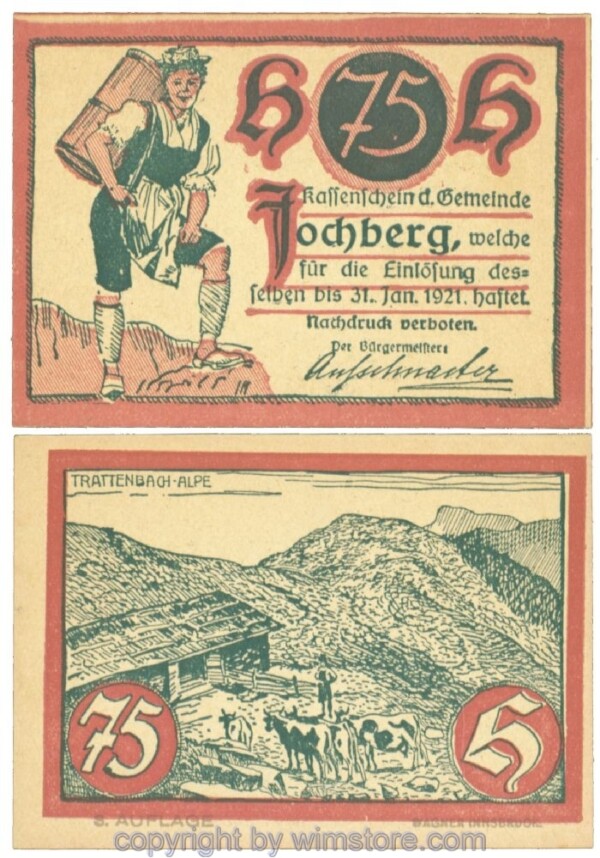 sn107314 Jochberg, J00419c, 75 Heller; 1