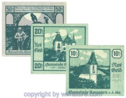 Kematen an der Krems, J00430a, Serie 10, 20, 50 Heller; 1