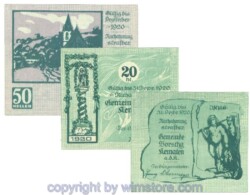 Kematen an der Krems, J00430b, Serie 10, 20, 50 Heller; 1