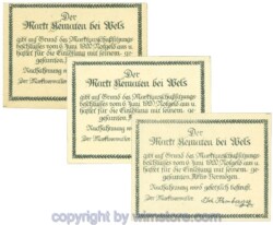 Kematen bei Wels, J00432a, Serie 20, 50, 80 Heller; 1