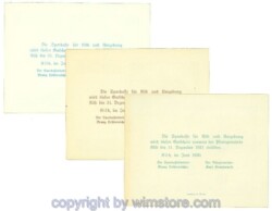 Kilb, Prv. Pfarrgemeinde, J00437II, Serie 10, 20, 50 Heller; I