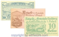 Kirchberg an der Pielach, J00442a, Serie 10, 20, 50 Heller; I