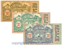 Kirchham, J00446IIa, Serie 20, 30, 50 Heller; 1