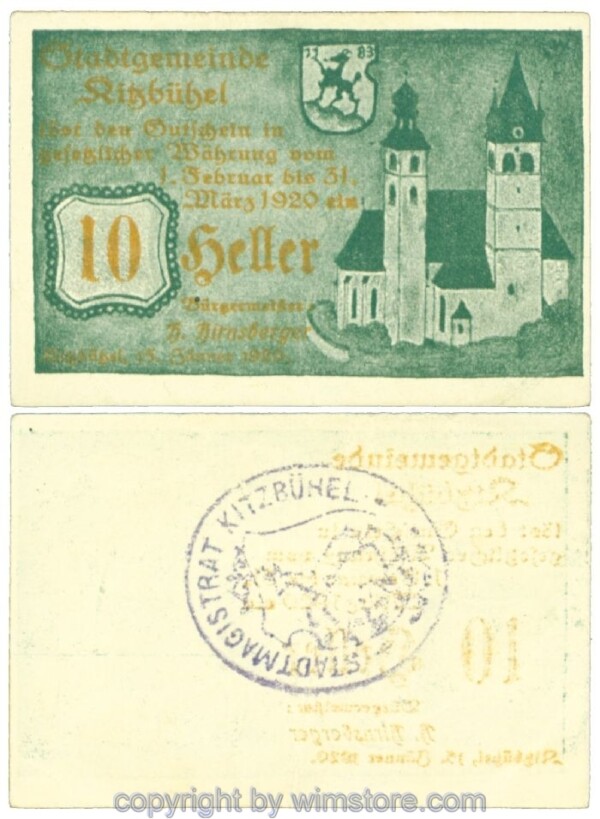 Kitzbühel, J00449IIId, 10 Heller; 1