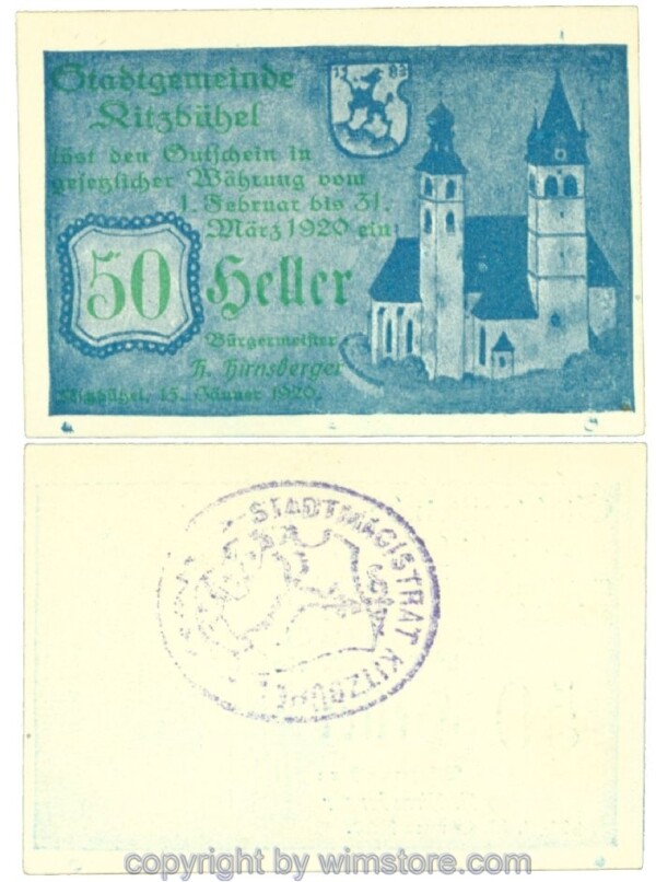 Kitzbühel, J00449IIId, 50 Heller; 1