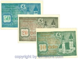 Kitzbühel, J00449IIId, Serie 10, 20, 50 Heller; 1