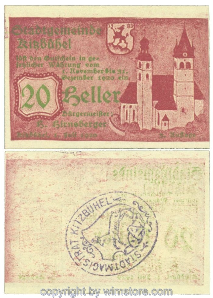 Kitzbühel, J00449IVe1x, 20 Heller; 1