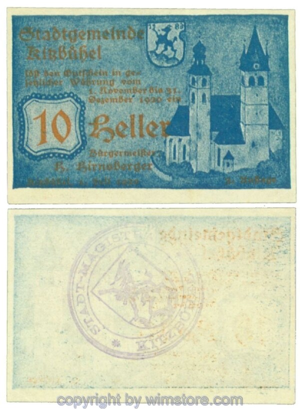 Kitzbühel, J00449IVe2x, 10 Heller; 1