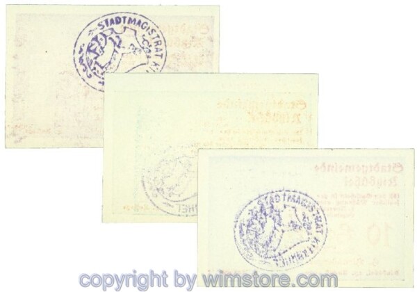Kitzbühel, J00449IVf1, Serie 10, 20, 50 Heller; 1
