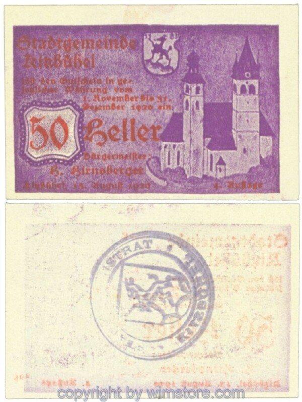 Kitzbühel, J00449IVf2, 50 Heller; 1