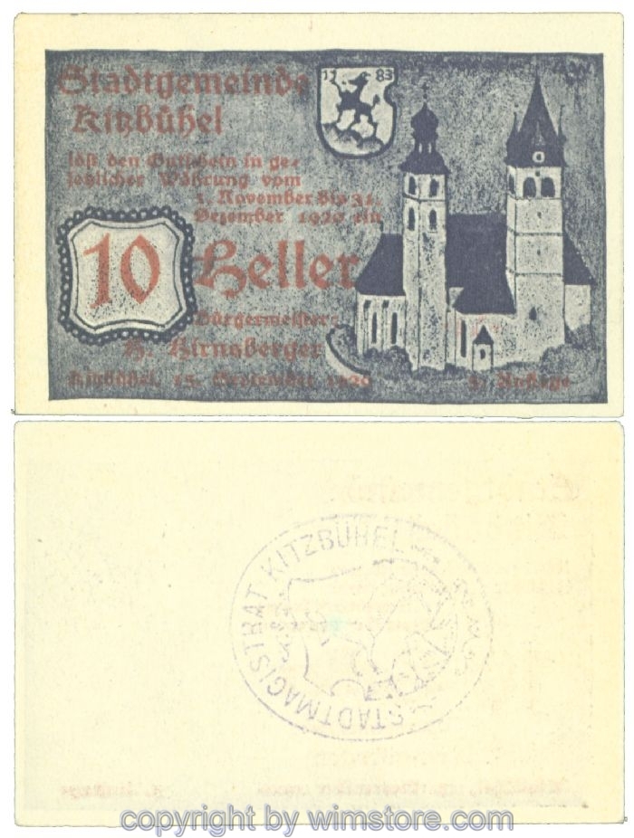 Kitzbühel, J00449IVg, 10 Heller; 1