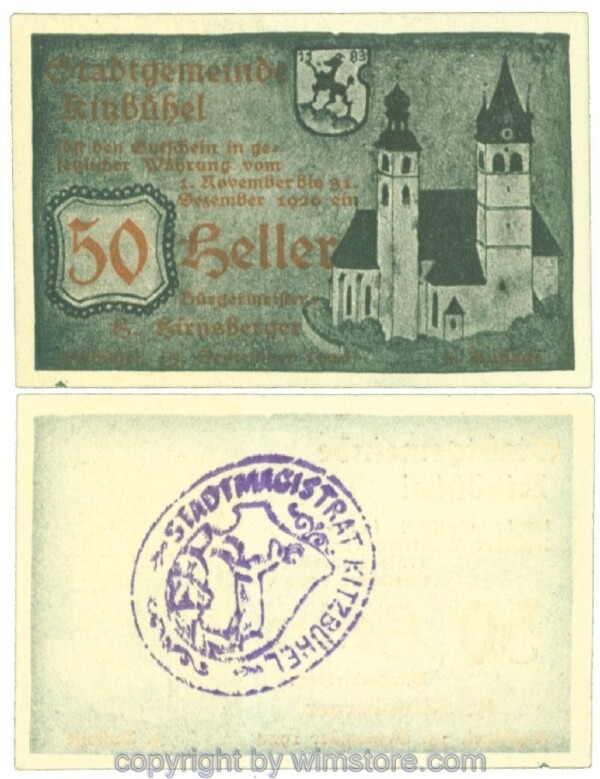 Kitzbühel, J00449IVg, 50 Heller; 1