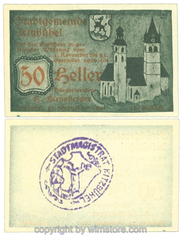 Kitzbühel, J00449IVg, 50 Heller; 1