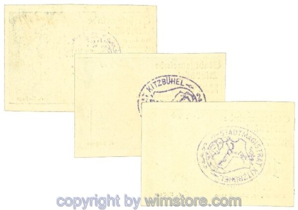 Kitzbühel, J00449IVh1, Serie 10, 20, 50 Heller; 1