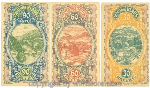 Klaus, J00454IIIa, Serie 30, 60, 90 Heller; 1