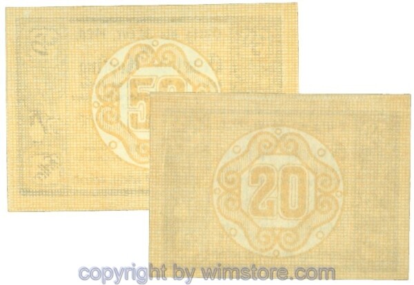 sn107736a Kopfing, J00465a, Serie 20, 50 Heller; 1