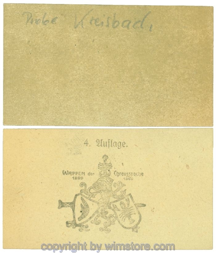Kreisbach, J00470d, Probedruck; I