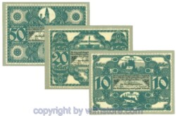 Krieglach, J00480c, Serie 10, 20, 50 Heller; 1