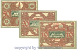 Krieglach, J00480f, Serie 10, 20, 50 Heller; 1