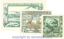 Kritzendorf, J00484a, Serie 10, 20, 50 Heller; I