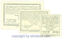 Kritzendorf, J00484a, Serie 10, 20, 50 Heller; I