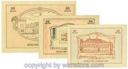 sn107907 Kronsdorf, J00486a, Serie 10, 20, 50 Heller; 1