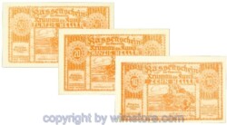 Krumau, J00487c, Serie 10, 20, 50 Heller; I