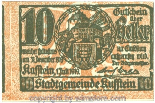 Kufstein, J00491d1, 10 Heller; 1