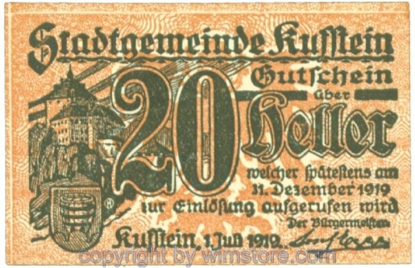 Kufstein, J00491d1, 20 Heller; 1