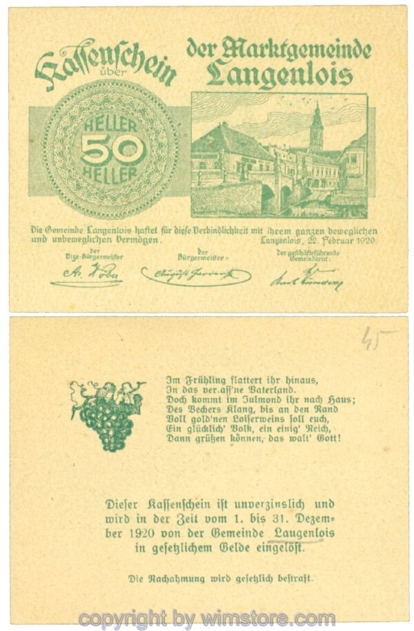 Langenlois, J00501k1_45, 50 Heller; 1