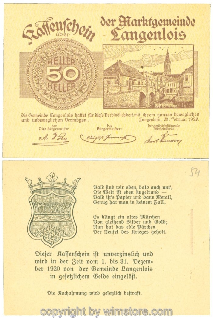 Langenlois, J00501n1_53, 50 Heller; 1