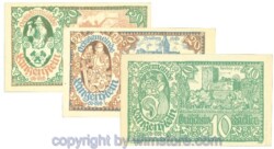 sn108068 Langenstein, J00502a, Serie 10, 20, 50 Heller; 1