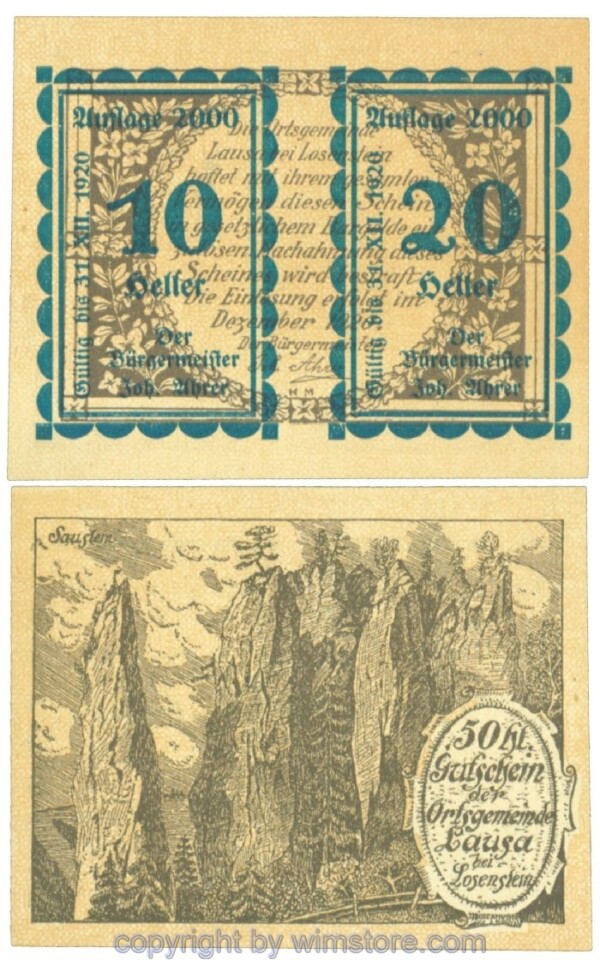 Lausa, J00506SIcA, 10/20 Heller; 1
