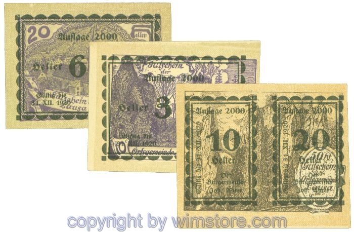 sn108103 Lausa, J00506SIcF, Serie 10/20, 30, 60 Heller; 1