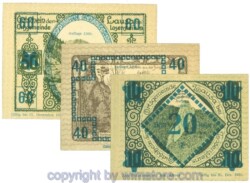 Lausa, J00506SIIcA, Serie 20, 40, 60 Heller; 1