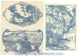 Liechtenstein, Landeskasse Vaduz, J00522, Serie 10, 20, 50 Heller; 1