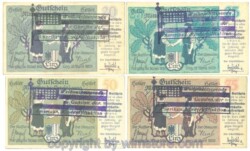 sn108368 Linz, Prv. I. Mittelstand-Wirtschafts-Genossenschaft, J00550b, Serie 20, 25, 50, 75 Heller; 1-2