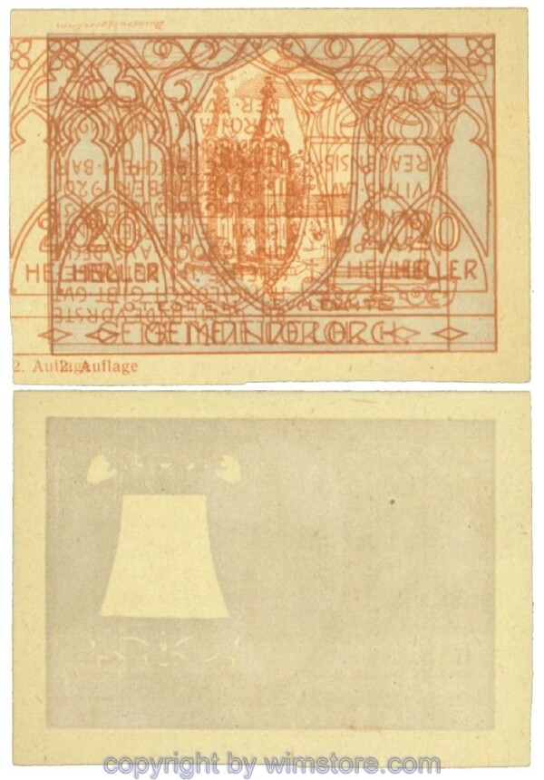 Lorch, J00564F, 20 Heller; 1