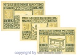 Marchtrenk, J00581b, Serie 10, 20, 50 Heller; 1-2, ggf. min. fleckig