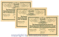 Maria Enzersdorf, J00582b, Serie 10, 20, 50 Heller; 1