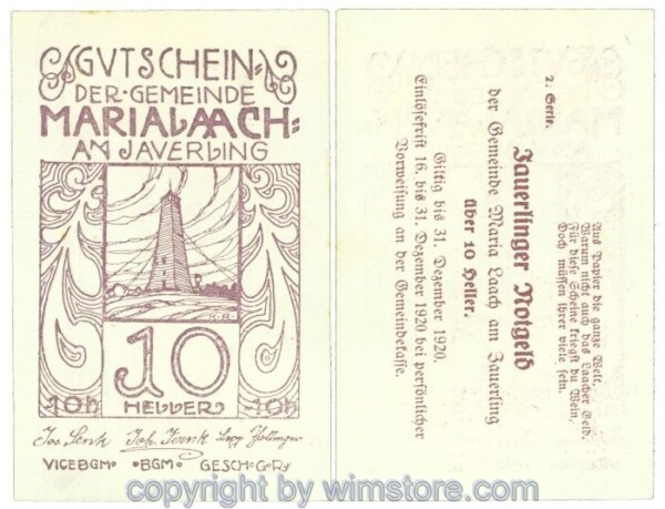 Maria Laach, J00584b9, 10 Heller; 1